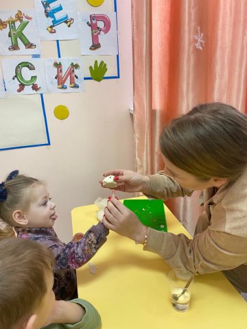Изготовление пальчикового театра из солёного теста (младшая группа)